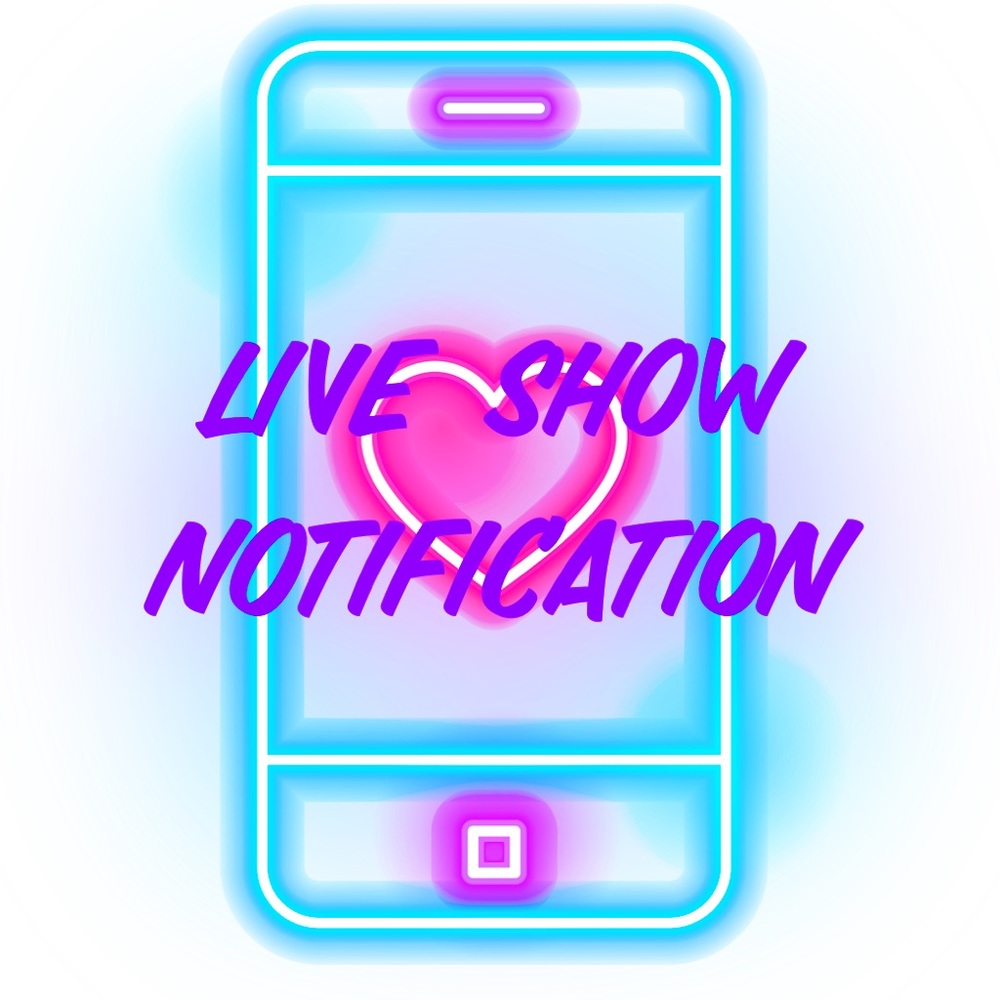 LIKE ❤️ THIS FOR MY LIVE SHOW NOTIFICATIONS
